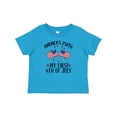 thumbnail image 1 of Inktastic My First 4th of July America's 250th Boys or Girls Baby T-Shirt, 1 of 5
