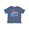 thumbnail image 1 of Inktastic My First 4th of July with Dinosaur Boys or Girls Baby T-Shirt, 1 of 5