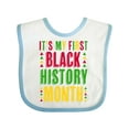 thumbnail image 1 of Inktastic My First Black History Month Boys or Girls Baby Bib, 1 of 4