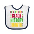 thumbnail image 1 of Inktastic My First Black History Month Boys or Girls Baby Bib, 1 of 4