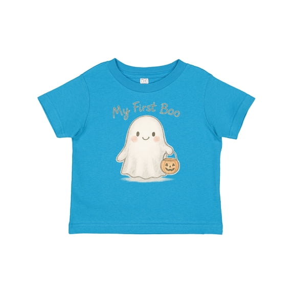 Inktastic My First Boo Cute Ghost Halloween Boys or Girls Baby T-Shirt