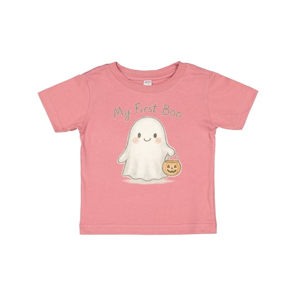 Inktastic My First Boo Cute Ghost Halloween Boys or Girls Baby T-Shirt