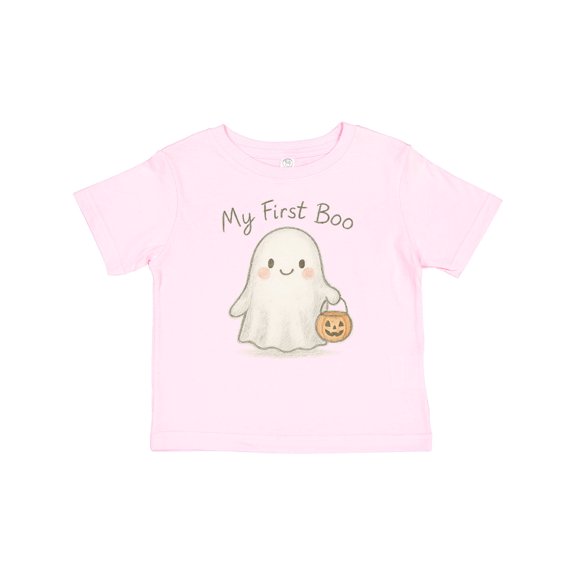 Inktastic My First Boo Cute Ghost Halloween Boys or Girls Baby T-Shirt