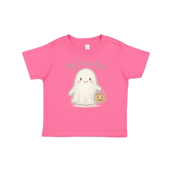Inktastic My First Boo Cute Ghost Halloween Boys or Girls Baby T-Shirt