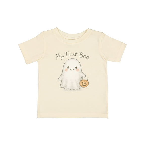Inktastic My First Boo Cute Ghost Halloween Boys or Girls Baby T-Shirt
