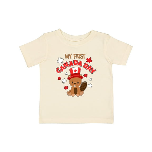 Inktastic My First Canada Day Boys or Girls Baby T-Shirt