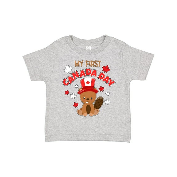 Inktastic My First Canada Day Boys or Girls Toddler T-Shirt