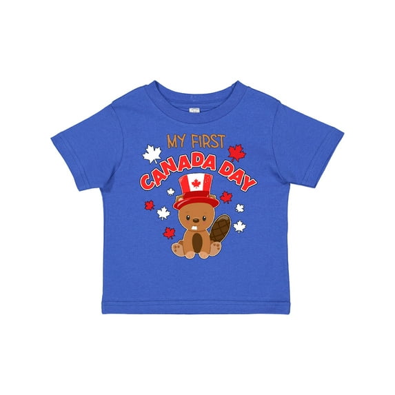 Inktastic My First Canada Day Boys or Girls Toddler T-Shirt