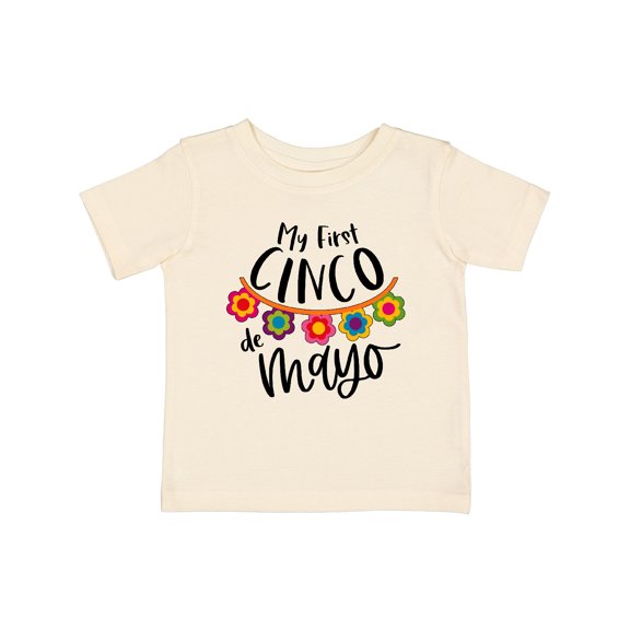 Inktastic My First Cinco De Mayo Flowers Boys or Girls Baby T-Shirt