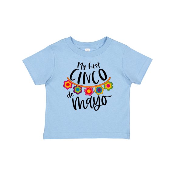 Inktastic My First Cinco De Mayo Flowers Boys or Girls Baby T-Shirt