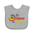 thumbnail image 1 of Inktastic My First Cinco de Mayo with colorful flower Boys or Girls Baby Bib, 1 of 4