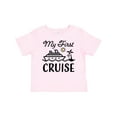 thumbnail image 1 of Inktastic My First Cruise with Cruise Ship and Palm Trees Boys or Girls Baby T-Shirt, 1 of 5