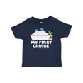 thumbnail image 1 of Inktastic My First Cruise with Cruise Ship and Palm Trees Boys or Girls Baby T-Shirt, 1 of 5
