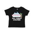 thumbnail image 1 of Inktastic My First Cruise with Cruise Ship and Palm Trees Boys or Girls Toddler T-Shirt, 1 of 5