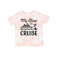 thumbnail image 1 of Inktastic My First Cruise with Cruise Ship and Palm Trees Boys or Girls Toddler T-Shirt, 1 of 5