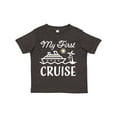 thumbnail image 1 of Inktastic My First Cruise with Cruise Ship and Palm Trees Boys or Girls Toddler T-Shirt, 1 of 5