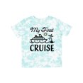 thumbnail image 1 of Inktastic My First Cruise with Cruise Ship and Palm Trees Boys or Girls Toddler T-Shirt, 1 of 5