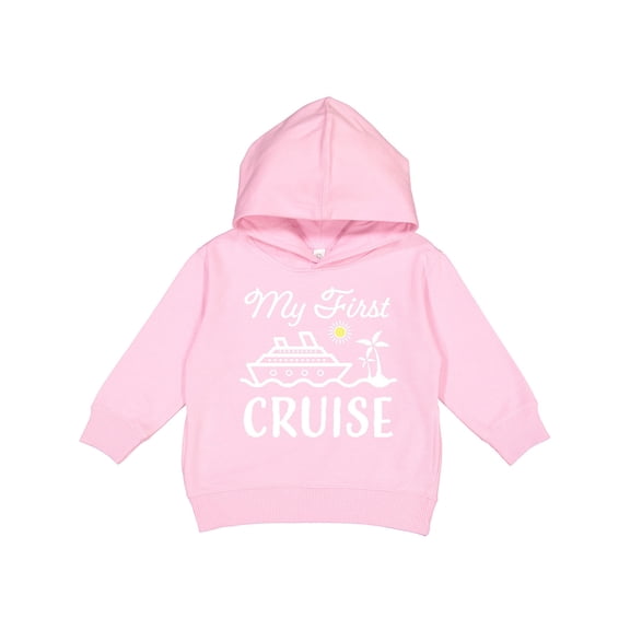 Inktastic My First Cruise with Cruise Ship and Palm Trees Toddler Hoodie