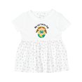 thumbnail image 1 of Inktastic My First Earth Day Baby Girl Girls Baby Dress, 1 of 5