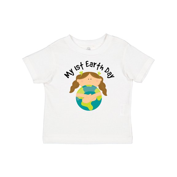 Inktastic My First Earth Day Baby Girl Girls Baby T-Shirt