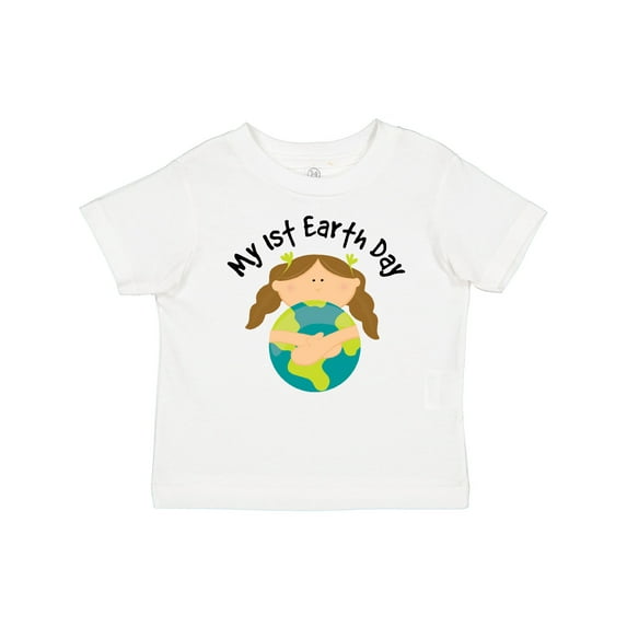 Inktastic My First Earth Day Baby Girl Girls Baby T-Shirt