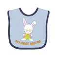 thumbnail image 1 of Inktastic My First Easter Boys Baby Bib, 1 of 4