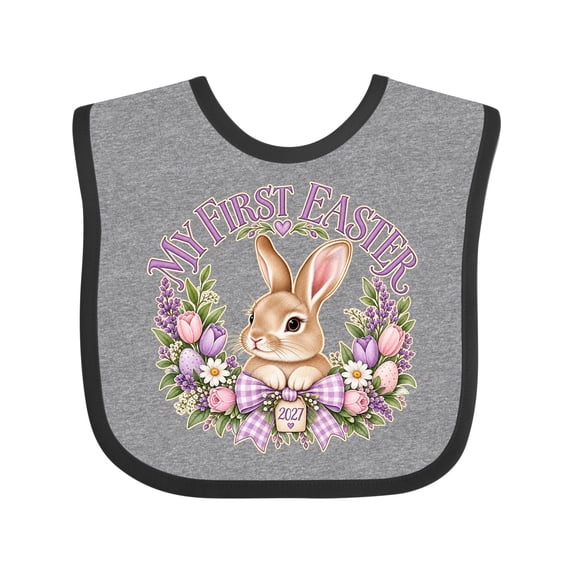 Inktastic My First Easter Boys or Girls Baby Bib