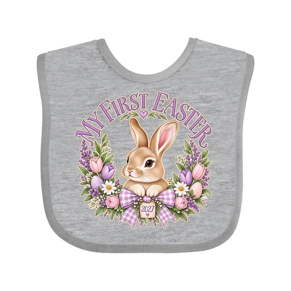 Inktastic My First Easter Boys or Girls Baby Bib