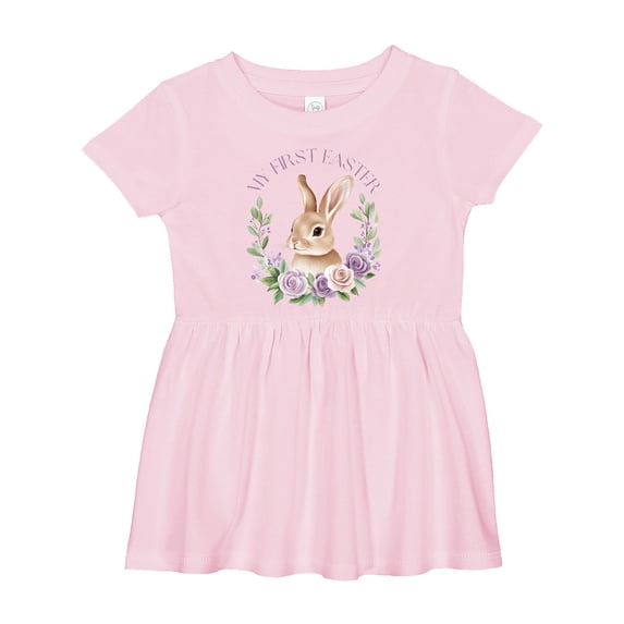 Inktastic My First Easter Bunny Girls Baby Dress