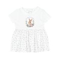 thumbnail image 1 of Inktastic My First Easter Bunny Girls Baby Dress, 1 of 5