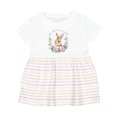 thumbnail image 1 of Inktastic My First Easter Bunny Girls Baby Dress, 1 of 5