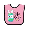 thumbnail image 1 of Inktastic My First Easter- Bunny in an Egg Boys or Girls Baby Bib, 1 of 4