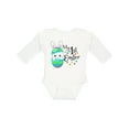 thumbnail image 1 of Inktastic My First Easter- Bunny in an Egg Boys or Girls Long Sleeve Baby Bodysuit, 1 of 5