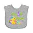 thumbnail image 1 of Inktastic My First Easter Cute Chick and Eggs Boys or Girls Baby Bib, 1 of 4