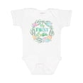 thumbnail image 1 of Inktastic My First Easter Pastel Colored Wreath Boys or Girls Baby Bodysuit, 1 of 5