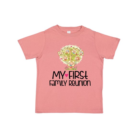 Inktastic My First Family Reunion Boys or Girls Toddler T-Shirt