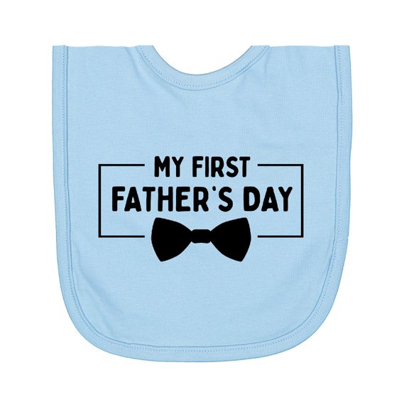 Inktastic My First Father's Day Newborn Bib