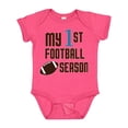 thumbnail image 1 of Inktastic My First Football Season Boys or Girls Baby Bodysuit, 1 of 5