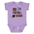 thumbnail image 1 of Inktastic My First Football Season Boys or Girls Baby Bodysuit, 1 of 5