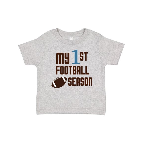 Inktastic My First Football Season Boys or Girls Baby T-Shirt