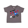 thumbnail image 1 of Inktastic My First Fourth of July Monster Truck Boys or Girls Toddler T-Shirt, 1 of 5