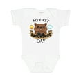 thumbnail image 1 of Inktastic My First Groundhog Day Cute Boys or Girls Baby Bodysuit, 1 of 5