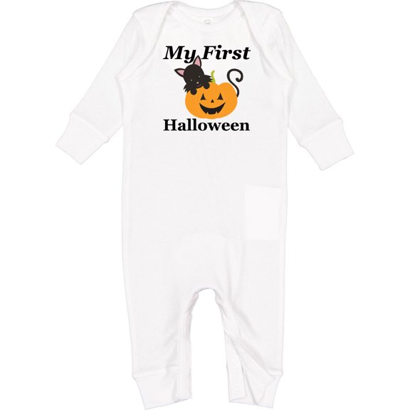 Inktastic My First Halloween Baby Romper Coveralls