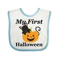 thumbnail image 1 of Inktastic My First Halloween Boys or Girls Baby Bib, 1 of 4