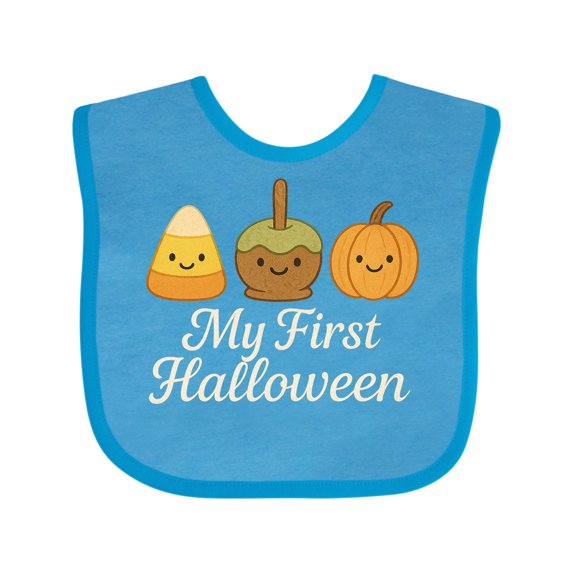 Inktastic My First Halloween Boys or Girls Baby Bib