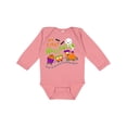 thumbnail image 1 of Inktastic My First Halloween Train with Pumpkins, Bats, Cat,and Ghost Boys or Girls Long Sleeve Baby Bodysuit, 1 of 5