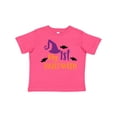 thumbnail image 1 of Inktastic My First Halloween, Witch Hat, Bats - Purple Black Boys or Girls Toddler T-Shirt, 1 of 5