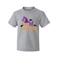 thumbnail image 1 of Inktastic My First Halloween, Witch Hat, Bats - Purple Black Youth T-Shirt, 1 of 5