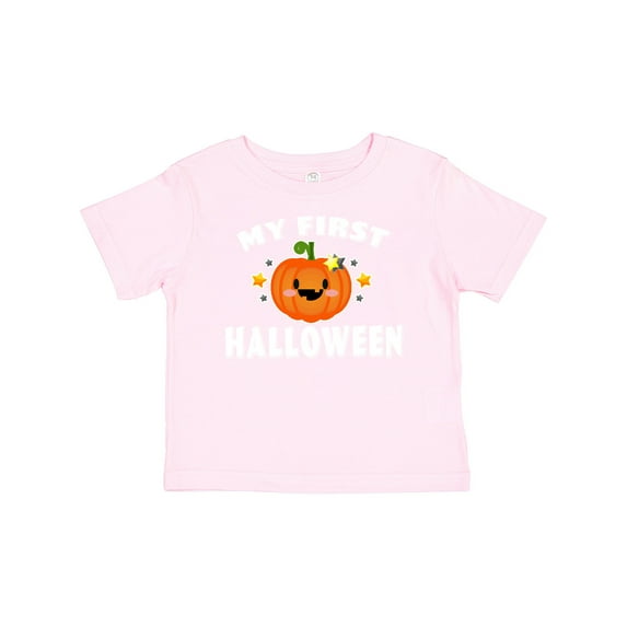 Inktastic My First Halloween with Pumpkin and Stars Boys or Girls Baby T-Shirt