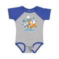 thumbnail image 1 of Inktastic My First Hanukkah with Fox and Snowflakes Boys or Girls Baby Bodysuit, 1 of 5